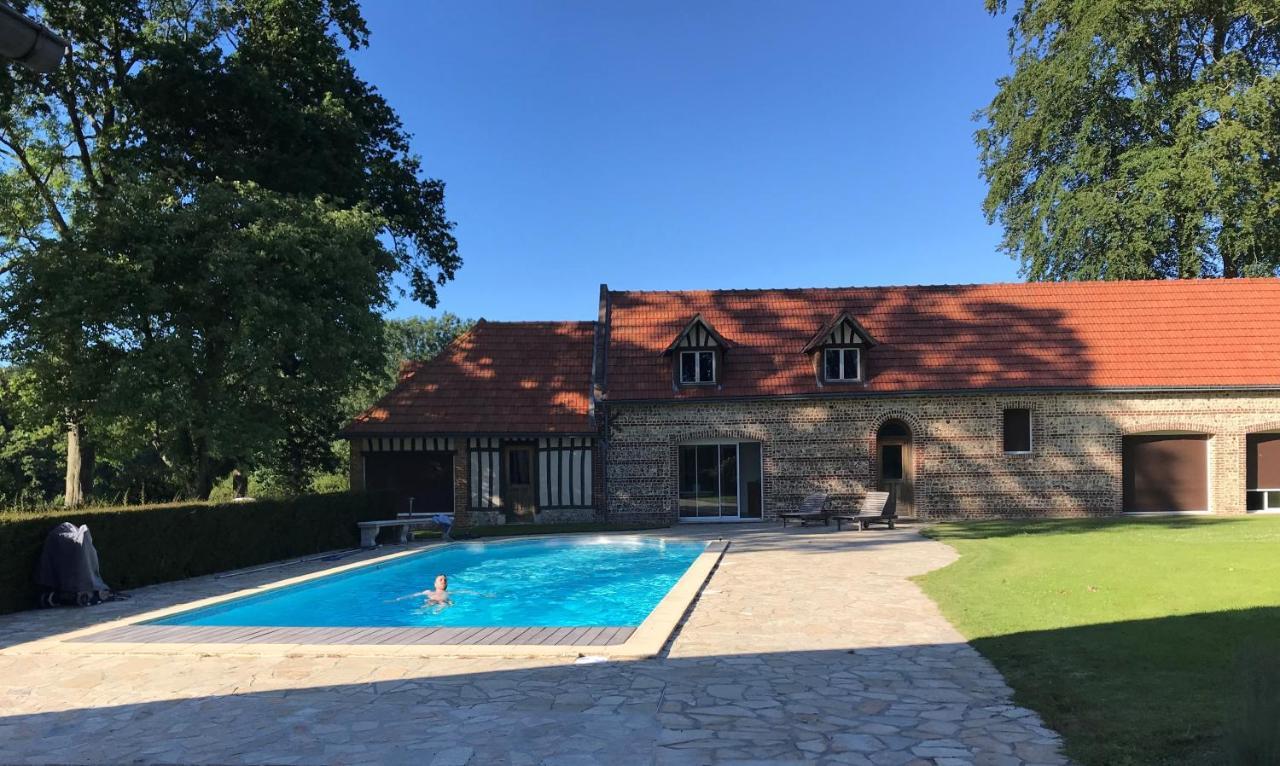 Clos Celeste - Campagne D Etretat Avec Piscine Et Spa Ecrainville Exterior photo